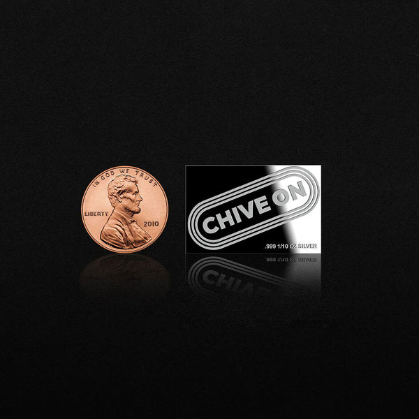 Chive On 1/10th oz Silver Bar