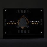The Golden Farley Game Gold Bar Display Case