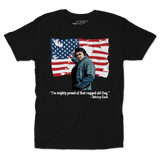 The Man In Black Ragged Old Flag Tee