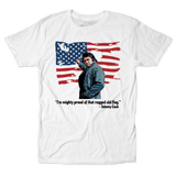 The Man In Black Ragged Old Flag Tee
