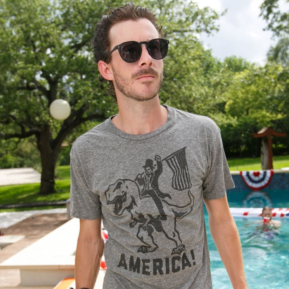 Abraham Lincoln T Rex Shirt | America Shirt – The Chivery