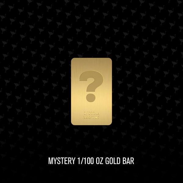 Mystery 1/100th oz Gold Bar