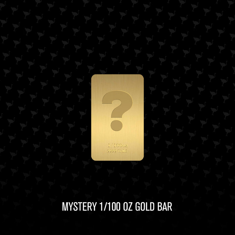 Mystery 1/100th oz Gold Bar