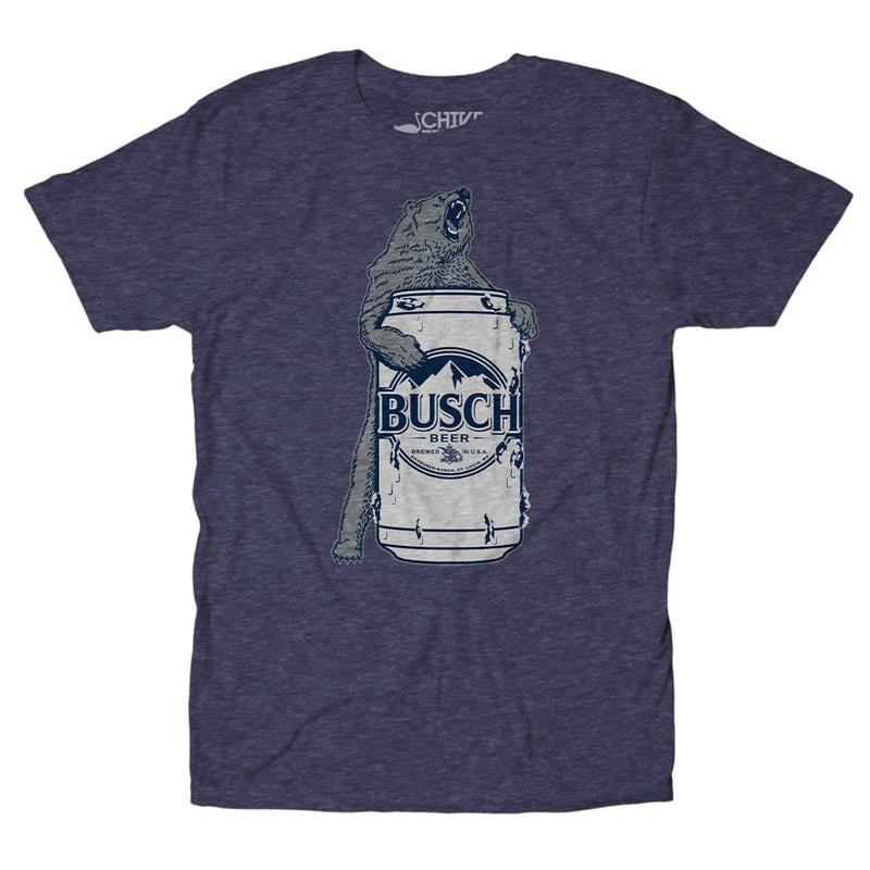 Busch White Bear Can Tee