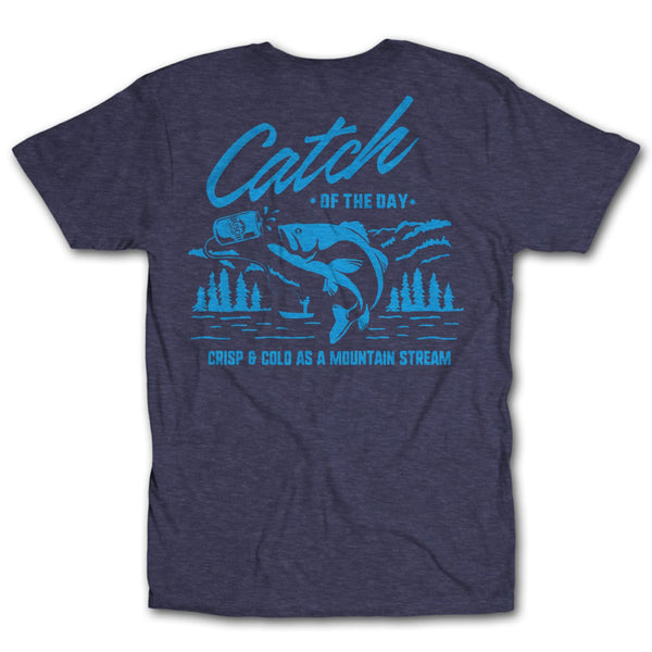 Busch White Catch of the Day Tee