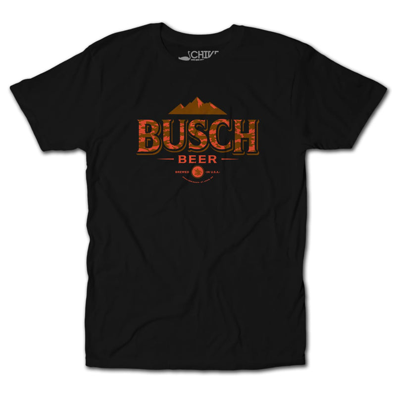 Busch Orange Camo Tee