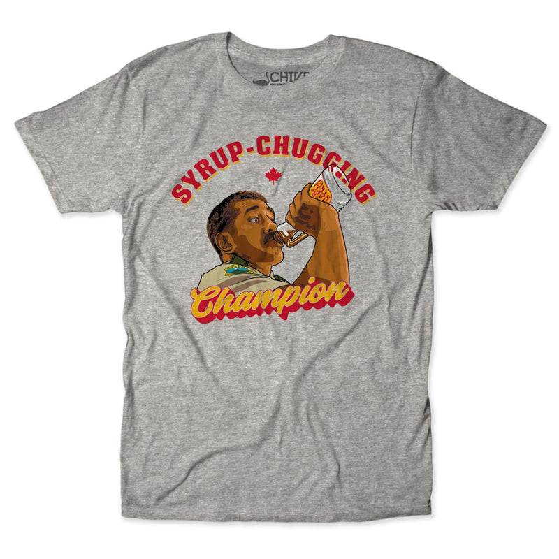 Syrup Chugging Champion Tee