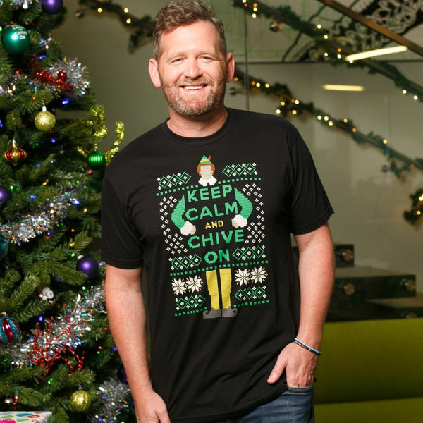 Elf Keep Calm Tee