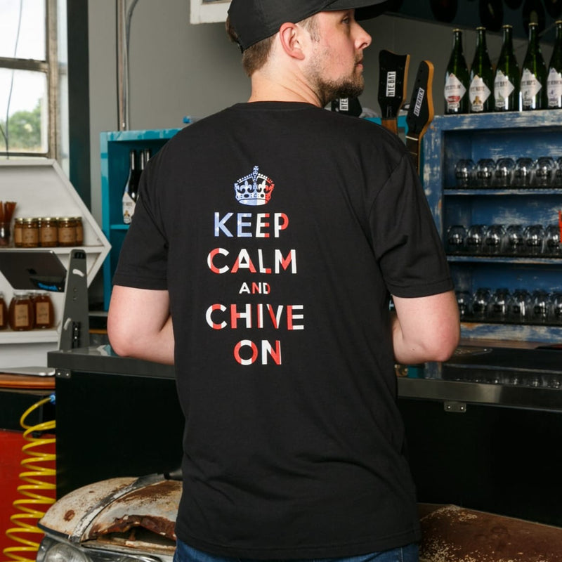 Keep Calm RWB Flag Tee