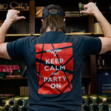 Keep Calm And Party On Tee