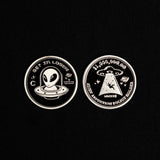 Alien Challenge Coin