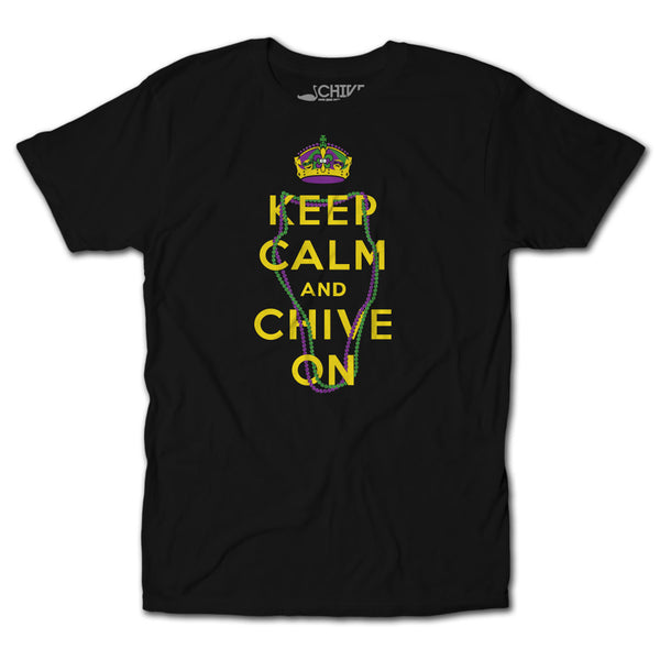 Keep Calm Mardi Gras Tee